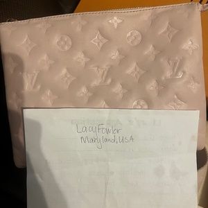 LV coussin PM bag rose